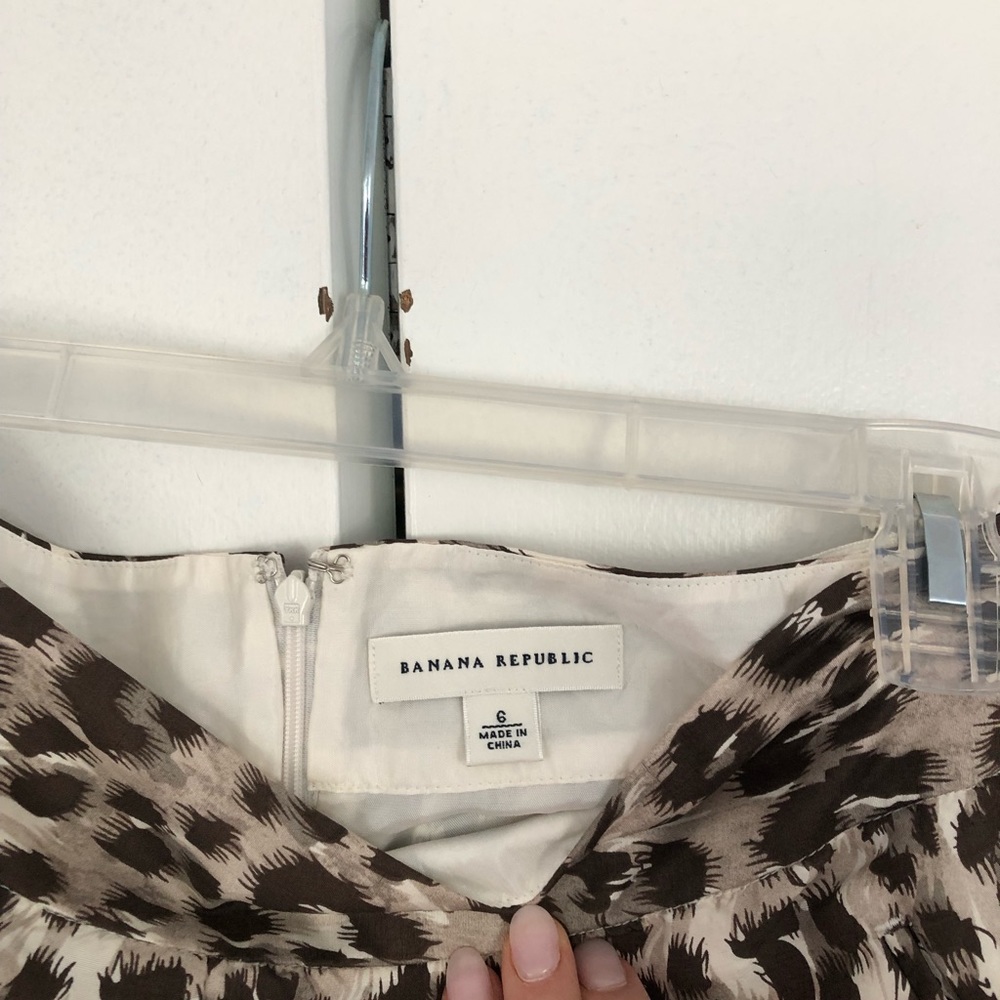 Leopard skirt from banana republic